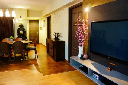 A lakás a japán stílusú