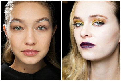 Make-up az új 2017 évben divatos technikák lépésről lépésre létrehozása