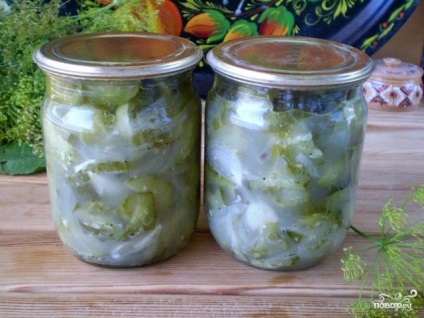 Pickles nélkül ecet - lépésről lépésre recept fotók