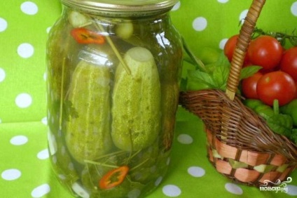 Pickles nélkül ecet - egy lépésről lépésre recept fényképek (főzés) Pickles nélkül ecet - lépésről lépésre recept fotók