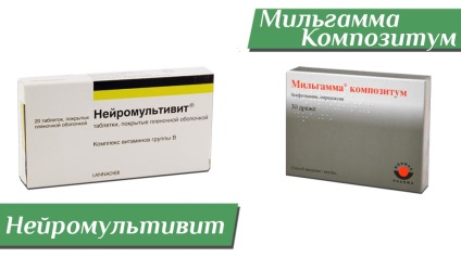 Milgamma Neyromultivit vagy hogyan kell kezelni és gyógyítani