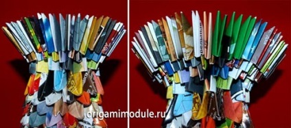 Moduláris origami samovar (samovar origami rendszer) Moduláris origami szamovár