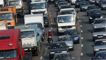 Budapest, hírek, 21 kilométer hosszú forgalmi dugó alakult ki a moszkvai körgyűrű