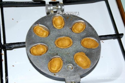 Vissza a Szovjetunióban cookie „gomba” és a „dió sűrített tejjel” 👌 recept lépésről lépésre fotók, enni otthon