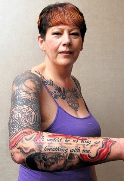 Hihetetlen tetoválás témában - alkony