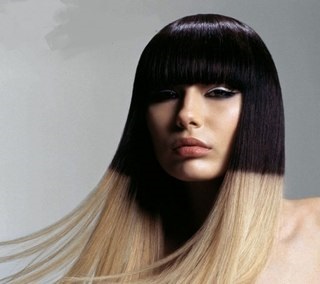 Ombre Hair Színezés (illata) fénykép, videó, (festmény) Ombre Hair Színezés (illata) Fotó, videó,