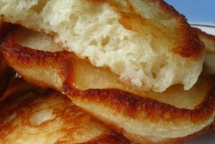 Palacsinta a víz - a recept egy fénykép (a palacsinta víz) Palacsinta a víz - a recept egy fotó