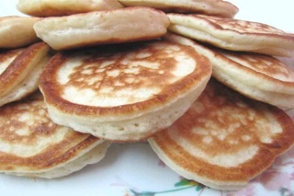 Palacsinta a víz - recept fotókkal (a víz) Palacsinta a víz - a recept egy fotó