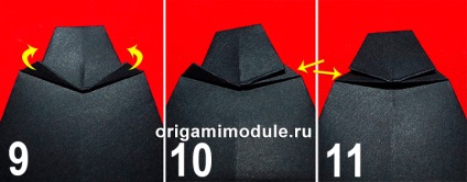 Origami ing nyakkendő a papír (papír) Origami ing és nyakkendő papírból