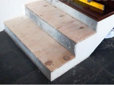 Befejező betonlépcső faburkolat jellemzői
