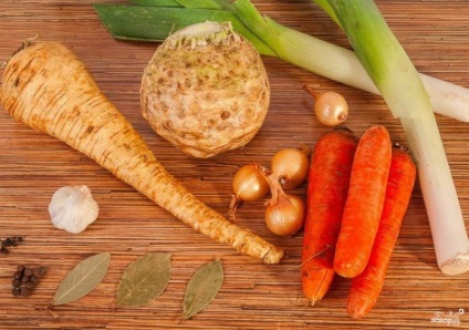 Növényi húsleves egyszerű - egy lépésről lépésre recept fényképek (főzés) Zöldségleves egyszerű - lépésről lépésre recept fotók