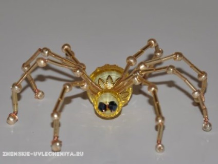 Spider gyöngyök és gyöngy szövés rendszert lépésről lépésre kezdők