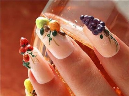 Méhek - Summer Nail Design (köröm design) Méhek - Nyári köröm design