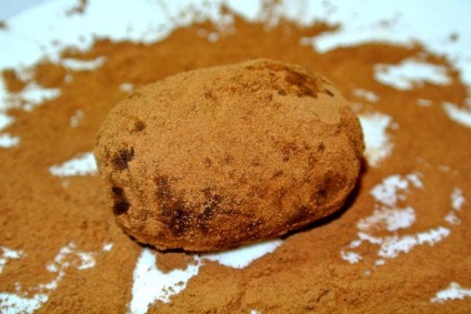 Cake „burgonya” cookie - egyszerű receptek