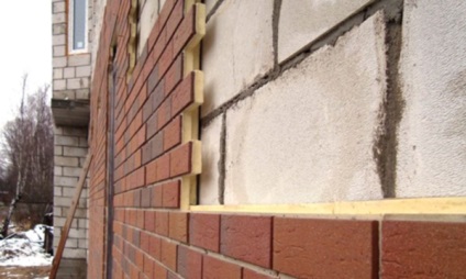 Плитка на бетонну стіну укладання на газобетон і пеноблок