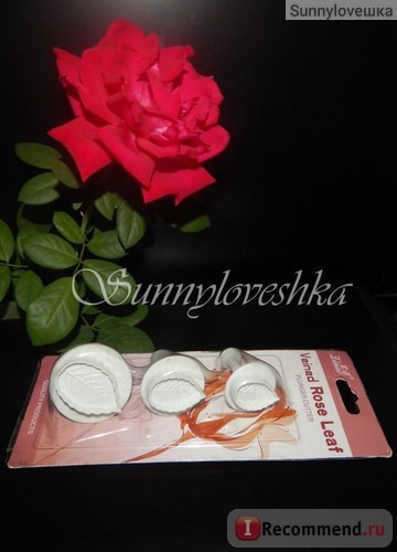 Dugattyú cukrászati ​​zinuo elhagyja rózsák (erezett rózsa levél) - «dugó könnyen csinál
