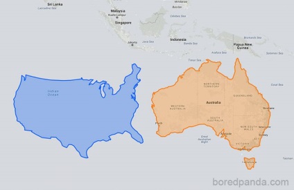 Miért megjelenítéséhez hamis méretei országok térképeken