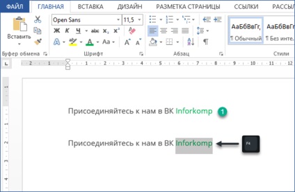 Tippek a Microsoft Word (módosítás esetén) Tippek a Microsoft Word