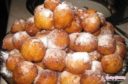 Fánk a sajt recept (túró) Donuts sajtból recept