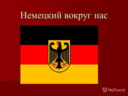Előadás a német körülöttünk