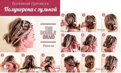 Frizurák zsinórra - divat trend a szezon (frizura) Frizurák zsinórra - divatirányzat a szezon