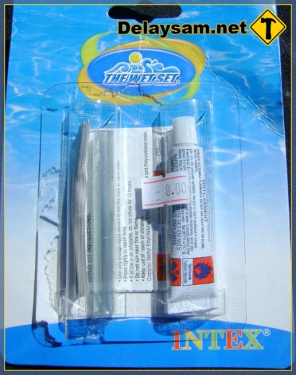 Javítása Felfújható INTEX ágy, DIY (ágy) Javítása Felfújható INTEX ágy, DIY