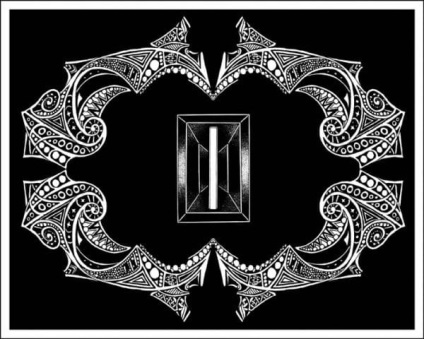 Rune Isa (iisa, IP), vezető futhark (képletesen) Polár Isa (iisa, uc), vezető futhark