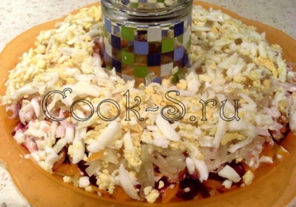 Saláta „Garnet karkötő” - lépésről lépésre recept fotókkal, saláták