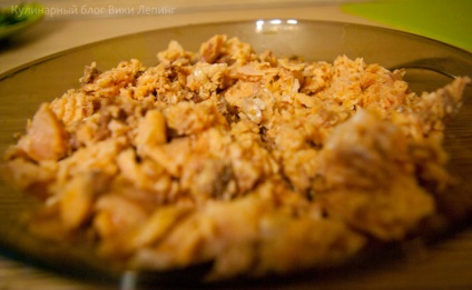 Saláta tonhal és koktélparadicsommal, a recept egy fotót