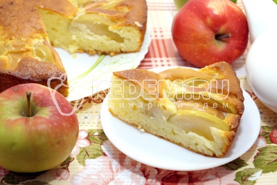 Pie sajttal és almával - recept fotókkal