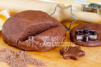 Csokoládé omlós tészta - recept fotókkal
