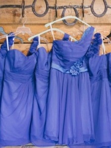 Kék ruha koszorúslány