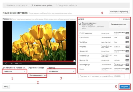 Létrehozása diavetítés (slide helyes lépés lapon) Hozzon létre egy diavetítés