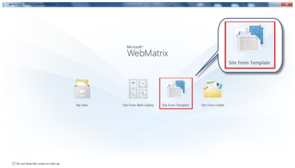 Létrehozása weboldalak segítségével WebMatrix (1. rész Bevezetés)