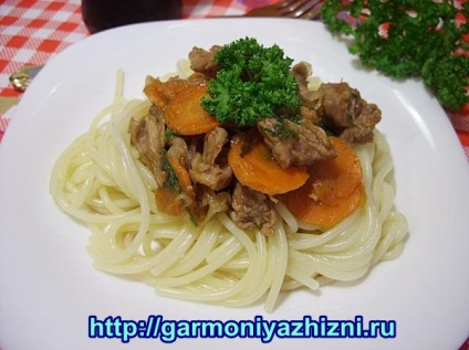 Spagetti marhahús (marha) Spagetti marhahús