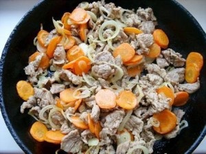 Spagetti marhahús (spagetti marhahús) Spagetti marhahús