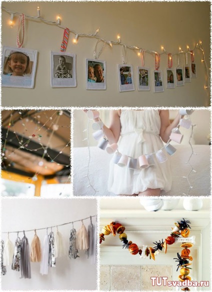 Esküvői koszorú dekoráció Photo helyiségek - esküvő portált