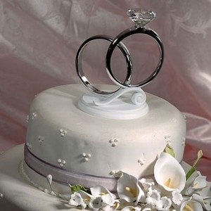 Esküvői torta gyűrű, torta gyűrűt eljegyzését hogyan, fotó