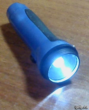 LED zseblámpa akkumulátorral (LED) LED zseblámpa akkumulátorral