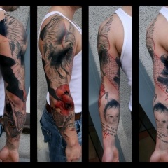 Tattoo sirály - érték tetoválás minták és képek