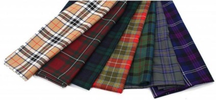 Fabric tartan (tartan) jellemzők (szövet) Fabric tartan (tartan) jellemzői
