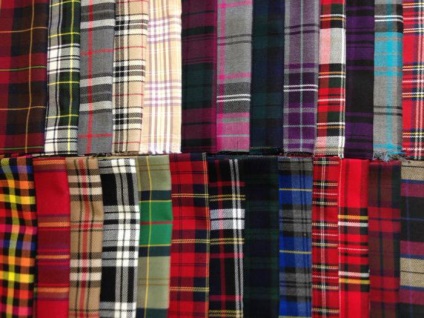 Fabric tartan (tartan) jellemzők (szövet) Fabric tartan (tartan) jellemzői