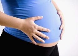Твердий живіт при вагітності