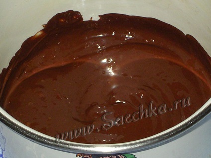 Díszítő csokoládé sütemény képek lépésről lépésre