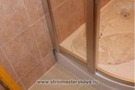 Telepítése zuhany (sarok) - stroymasterskaya