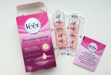 Gyantacsíkok Veet (vit) szőrtelenítés véleménye, hogyan kell használni a (csíkok) Gyantacsíkok Veet (vit) szőrtelenítés véleménye, hogyan kell használni
