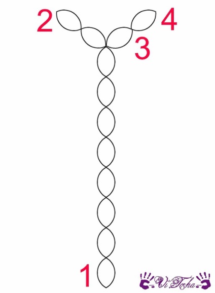 Kötött kígyó horog (Secure menet vágás) Snake kötött horgolt