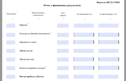 Kitöltése pénzügyi jelentést a kisvállalkozások számára 2016