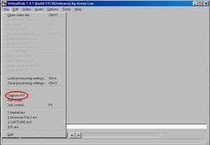 Capture analóg videó egy TV tuner (TV tuner) Capture analóg videó egy TV tuner