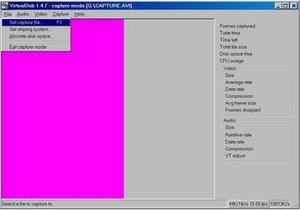 Capture analóg videó egy TV tuner (TV tuner) Capture analóg videó egy TV tuner